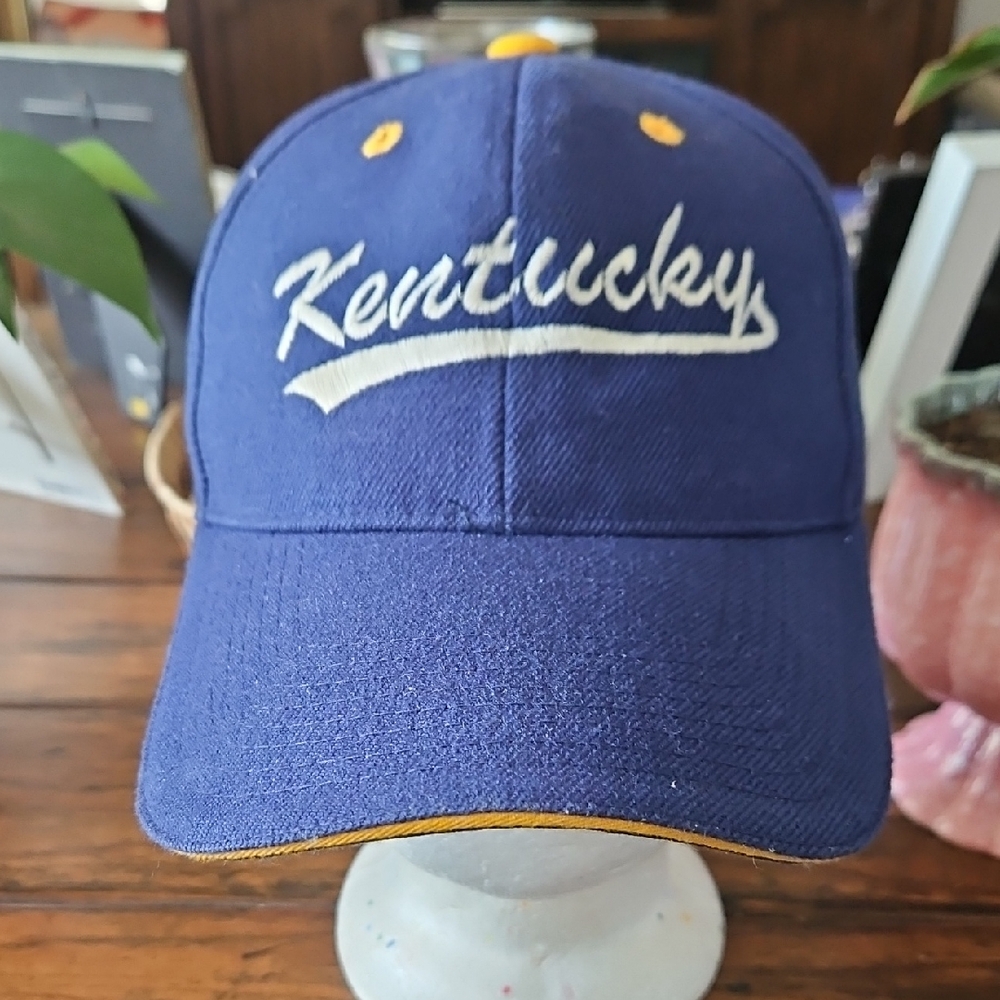Kentucky Blue and Yellow Cap